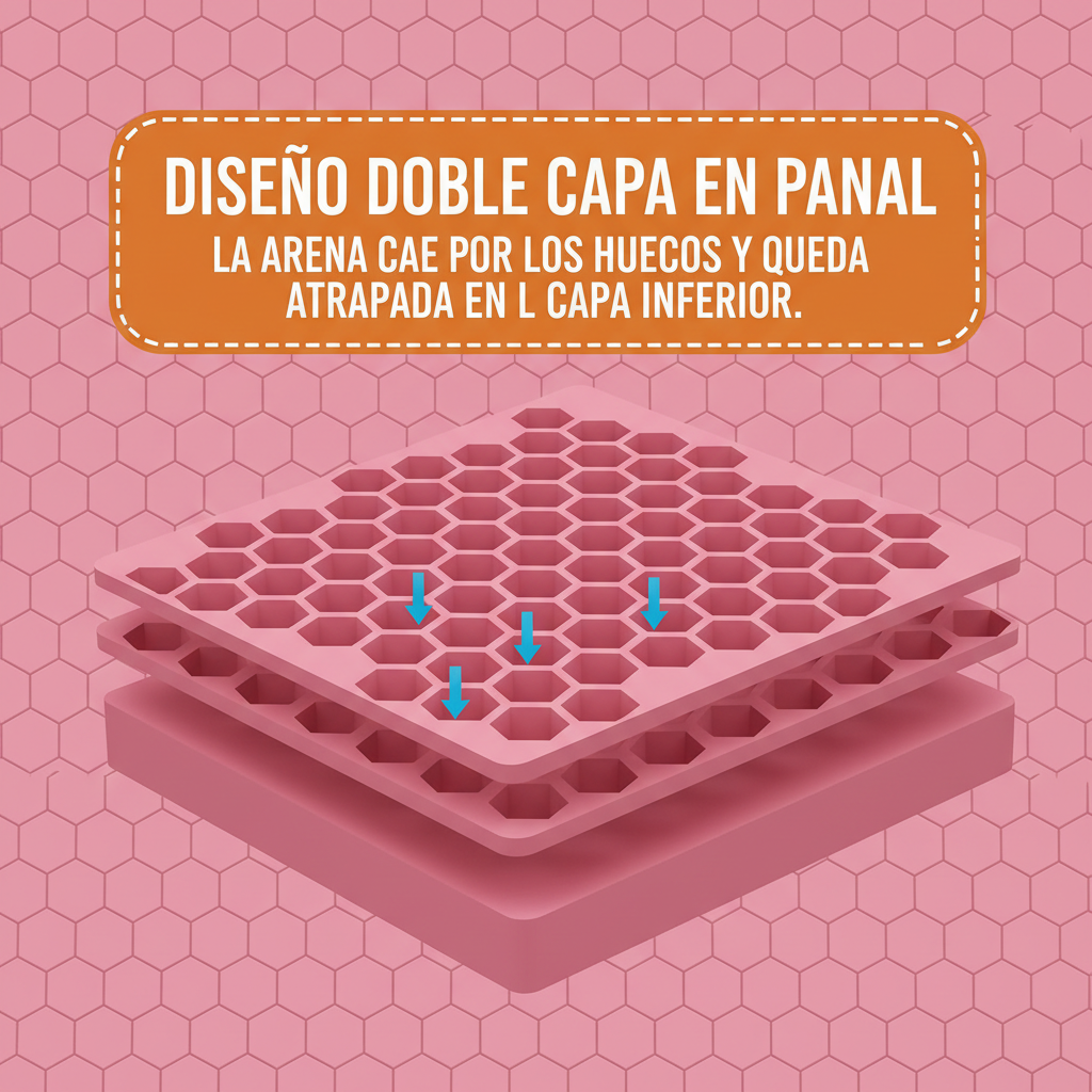 Diseño Doble Capa en Panal